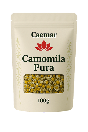 Camomila Pura - 100 gr - Sem Conservantes