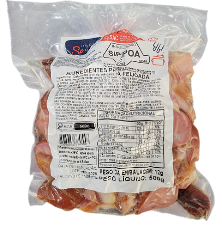 Kit Feijoada Defumada - Sereno - 500 Gr