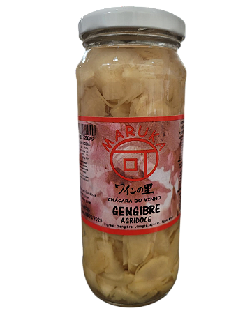 Gengibre Agridoce 180 gr - Sem Conservantes