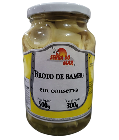 Broto de Bambu em Conserva - 300 gr