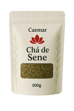Chá de Sene em Folhas 100 gr - Sem Conservantes