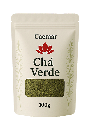 Chá Verde Importado 100 gr - Sem Conservantes