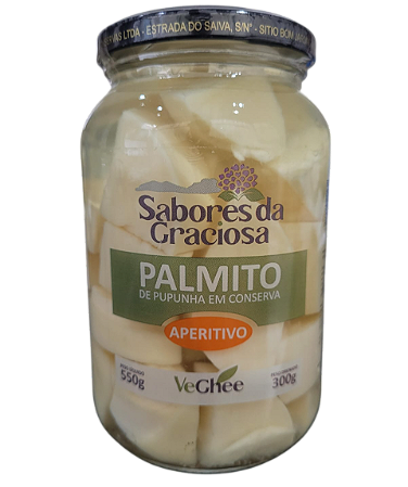 Palmito de Pupunha em Conserva - Aperitivo 300 gr