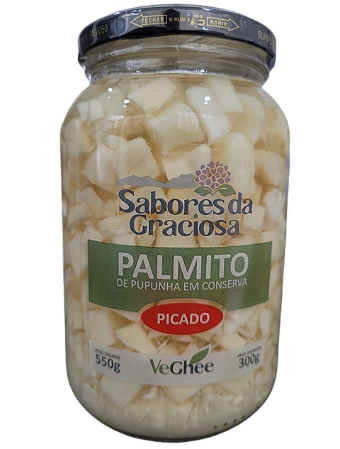 Palmito de Pupunha em Conserva - Picado 300 gr