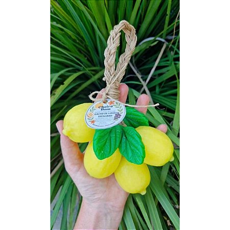 Cacho de Limão Siciliano - Sabonete Artesanal - 200 gr