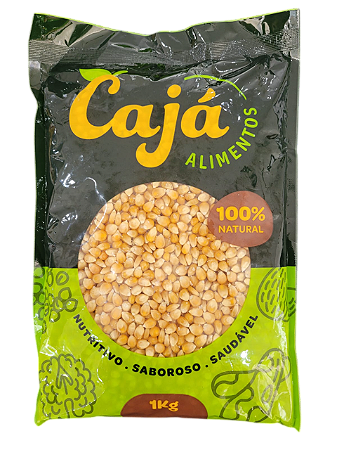 Milho de Pipoca 100% Natural - 1 kg