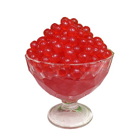Bubble Tea - Popping Boba - Sabor Cranberry - 3,4kg