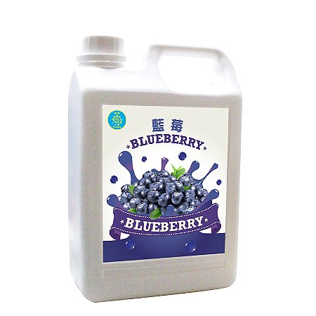 Xarope de Frutose Sabor Blueberry - 2,5kg