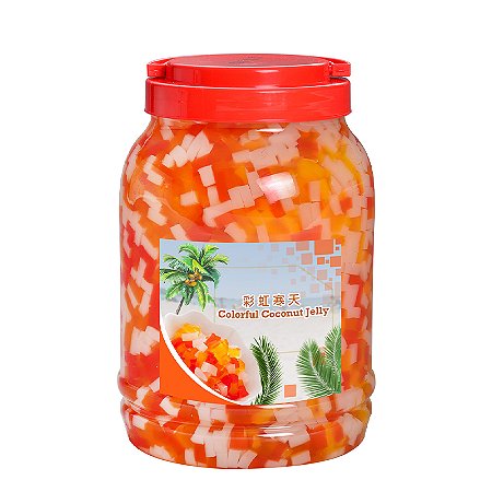 Nata de Coco (Natate) Colorida - 3,8kg