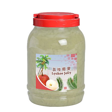 Nata de Coco (Natate) - Sabor Lichia - 3,85kg