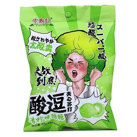 Bala Azeda Sabor Limão - 65g