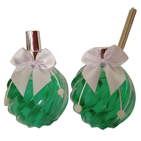 Kit Home Spray e Difusor de Aromas de Varetas - Essência Bamboo Acqua 250ml em vidro