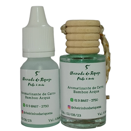 Kit de Aromatizante para Carro - Diversas Essências