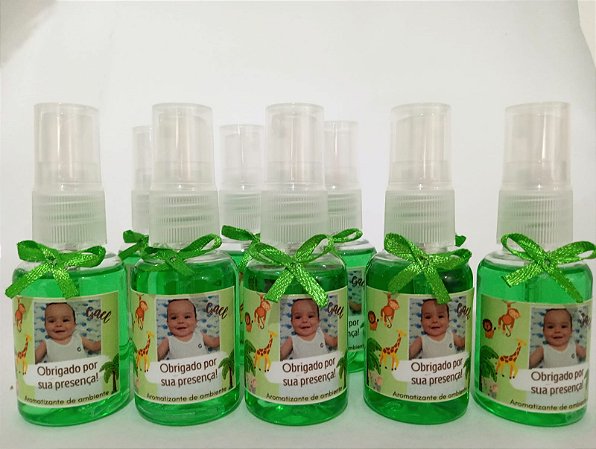1/10/30/50/ - Lembrancinhas em aromatizante de ambiente 30 ml. Lembrancinha para aniversário, chá de bebê, aniversário e outros