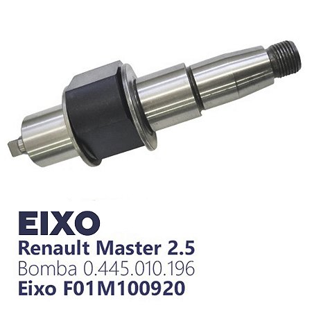Eixo para bomba de alta pressão da Renault Master 2.5