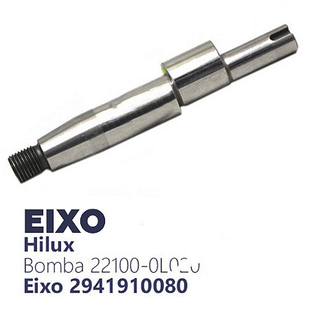 Eixo para bomba de alta pressão da Hilux