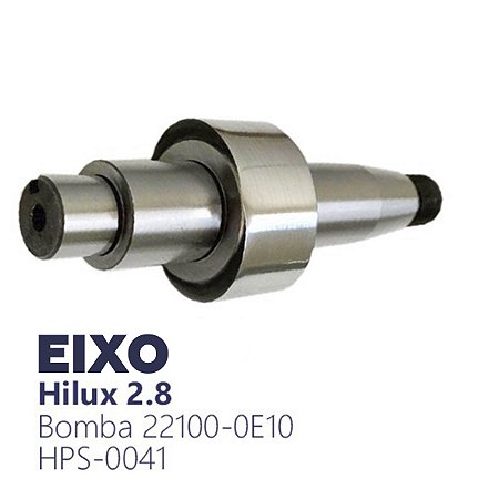 Eixo para bomba de alta pressão da Hilux 2.8