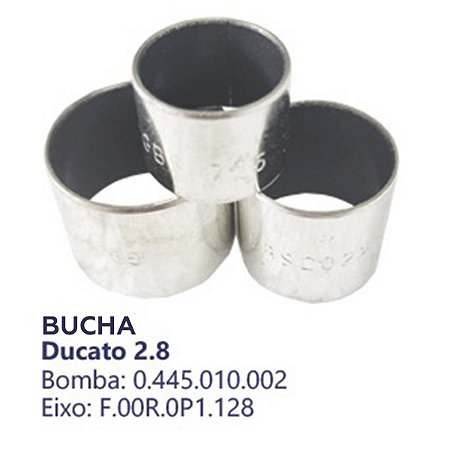 Bucha para eixo da bomba de alta pressão da Ducato 2.8