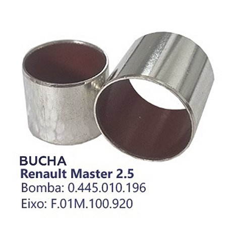 Bucha para eixo da bomba de alta pressão da Renault Master 2.5