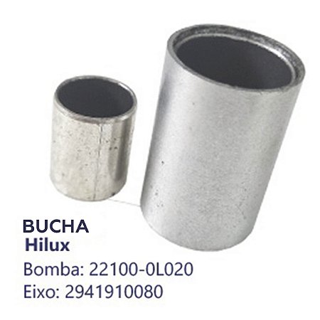 Bucha para eixo da bomba de alta pressão da Hilux