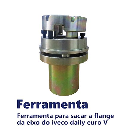 Ferramenta para sacar Flange do eixo da Iveco Daily Euro V
