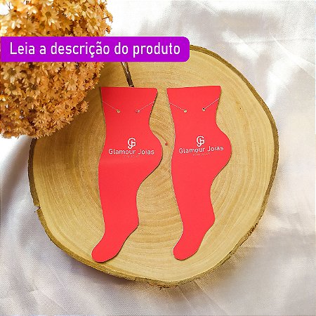 Tag Personalizada para Tornozeleira 5x10cm