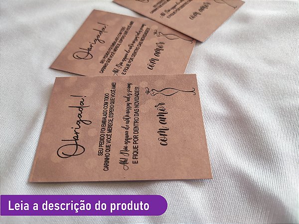 Cartão de Agradecimento