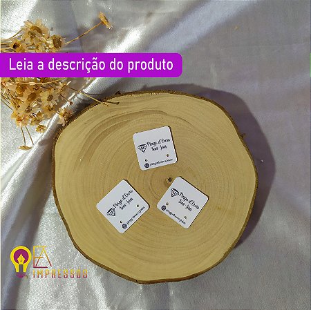 MINI TAG PAR DE BRINCO