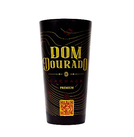 Copo Dom Dourado Ceian Muniz 450ml Ecopulse
