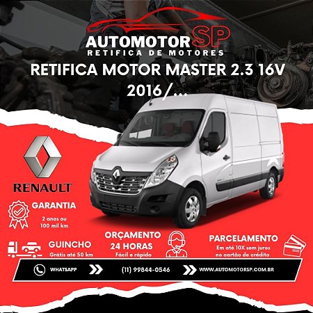 Retifica Motor Master 2.3 16V 2016/...