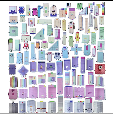 Numberblocks 0 ao 100