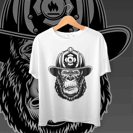 Camiseta Monkey Firefighter