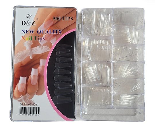 Postiça Bailarina 500 unidades transparente