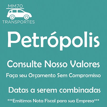 PETRÓPOLIS - IDA OU VOLTA