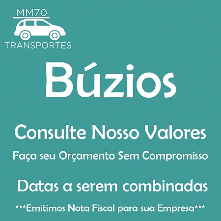 BÚZIOS - IDA E VOLTA