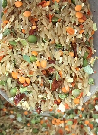 ARROZ INTEGRAL COM ALHO PORÓ