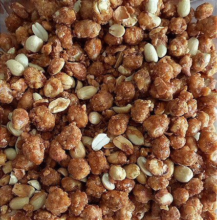 AMENDOIM CARAMELIZADO COM COCO