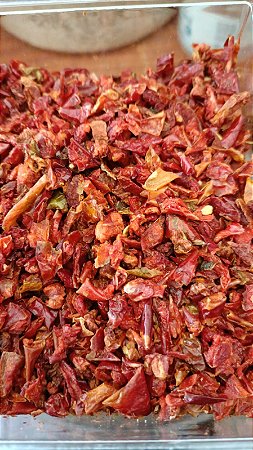PIMENTÃO VERMELHO DESIDRATADO