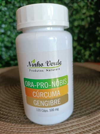 ORA PRO NÓBIS/ CURCUMA/ GENGIBRE CÁPSULA