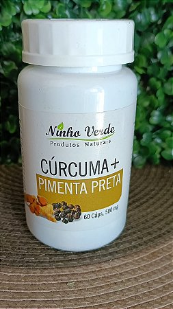 CURCUMA COM PIMENTA PRETA 60 CAPSULAS