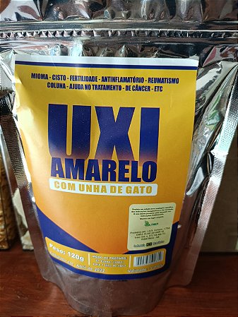 CHA DE UXI AMARELO E UNHA DE GATO
