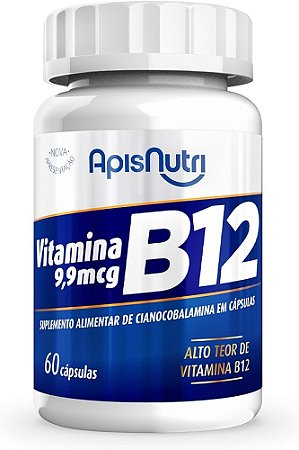 VITAMINA B12 APIS NUTRI 60 CAPSULAS