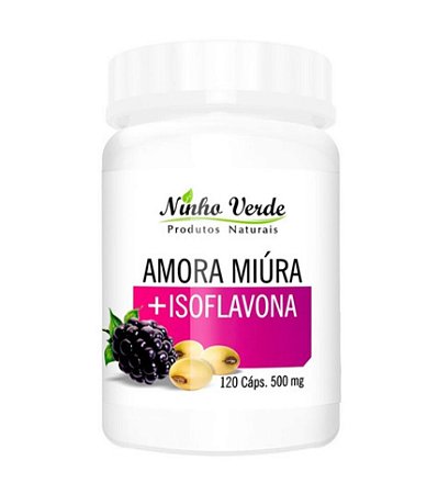 AMORA MIURA COM ISOFLAVONA 120 CAPSULAS