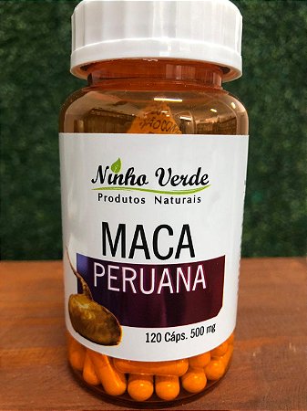 MACA PERUANA CÁPSULA NINHO VERDE 120 CAPSULAS