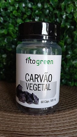CARVÃO VEGETAL  60 CAPSULAS