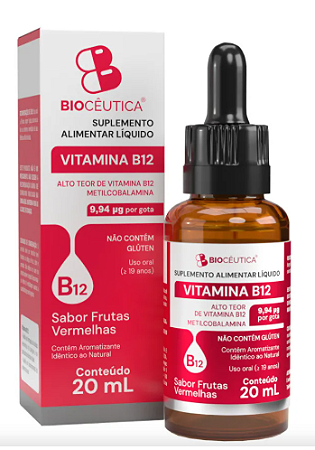 VITAMINA B12 GOTAS - BIOCEUTICA 20ML