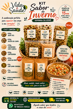 Kit sabor de Inverno