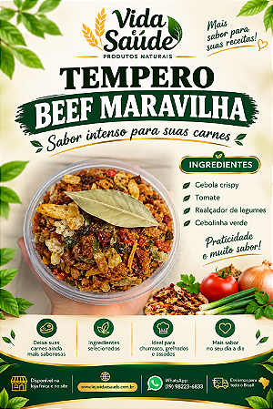 TEMPERO BEEF MARAVILHA