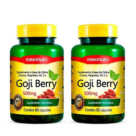 KIT DE GOJI BERRY - 60 Cápsulas