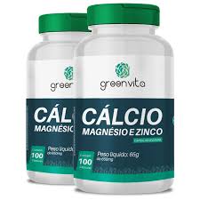 Kit Cálcio Magnésio e Zinco